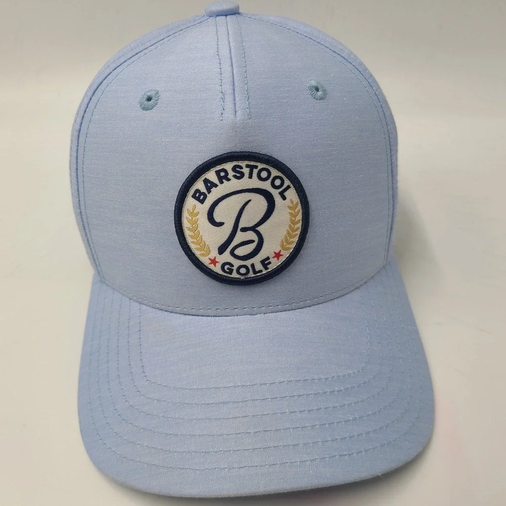 Barstool Golf Hat‎ Snapback American Needle Blue Barstool Sports Outdoors Men